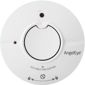 AngelEye Détecteur de fumée NF Autonomie et Garantie 5 ans INGENIOUS ST-AE625-FR ST625