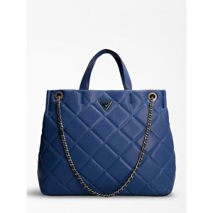 Image de Guess SAC À MAIN CESSILY SURPIQUÉ Bleu