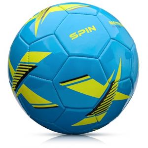 Meteor Ballon de Football Spin - 32 panneaux - Durable - Taille 3 - Bleu