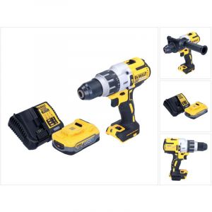 Dewalt DCD 996 H1 Perceuse-visseuse à percussion sans fil 18 V 95 Nm Brushless + 1x batterie Powerstack 5,0 Ah + chargeur