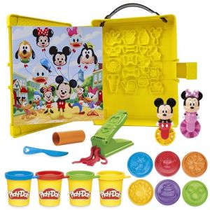Play-Doh Disney Junior Cr&eacute;e Une Histoire, Coffret de p&acirc;te &agrave; Modeler portatif, Loisirs cr&eacute;atifs, Jouets pr&eacute;scolaires pour Enfants, d&egrave;s 2 Ans