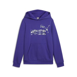 Puma Sweat-shirt enfant ESS+ CAMO HOODIE FL Bleu - Taille 7 / 8 ans,9 / 10 ans,11 / 12 ans,13 / 14 ans,15 / 16 ans