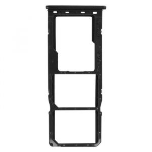 Tiroir Carte Samsung Galaxy A51 2x Nano SIM et Micro SD de remplacement Noir