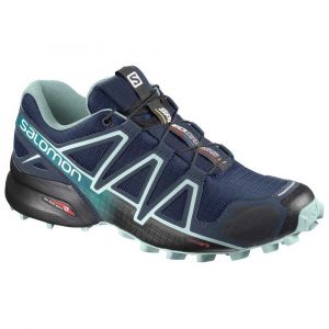 Image de Salomon Speedcross 4 W, Chaussures de Trail Femme, Bleu (Poseidon), 36 2/3 EU