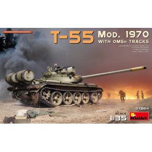 Image de Mini Art Maquette Char T-55 Mod. 1970 With Omsh Tracks