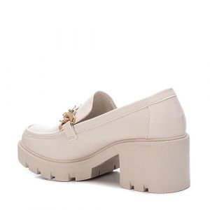 Image de Xti Pour femme. Mocassins 142069 blanc cass? - Hauteur du talon 6cm