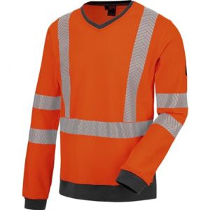 Würth Tee-shirt de travail manches longues haute-visibilité orange fluo MODYF 5XL