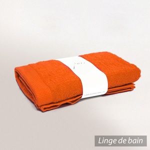 Linnea Drap de douche 70x180 cm PURE Orange 550 g/m2