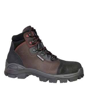 Lemaitre Chaussures de sécurité montantes Kanyon S3 SRC 100% non métalliques Marron / Noir 38