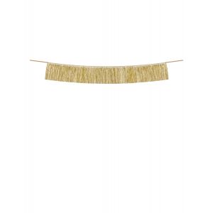 Guirlande de fils dorés 135 cm - Couleur Or