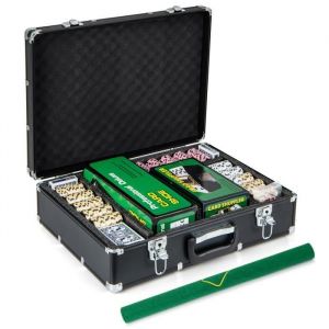 Mallette De Poker - Costway - 600 Jetons - Toucher Doux - 4 À 10 Joueurs