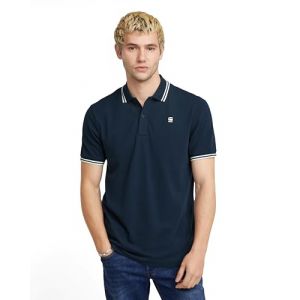 G-Star Raw Pour homme. Polo Dunda Slim Stripe navy