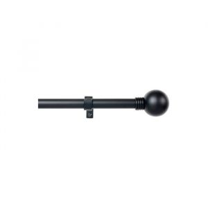 Cintacor - Kit Barre De Rideau Anneau Extensible De 110 &agrave; 200cm Noir Stor Planet.