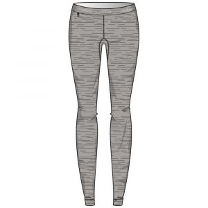 Odlo Vêtements intérieurs Natural 100% Merino Warm Suw Bottom - Grey Melange / Grey Melange - Taille S