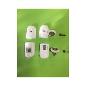 Samo box doccia Pièce de rechange Groupe défilement pour parois de duche samo RIC1600 - Couleurs:blanc