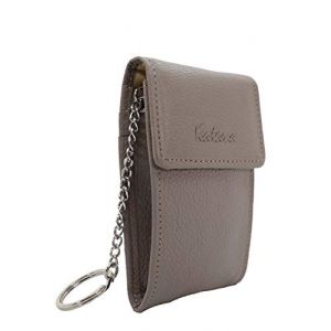 Katana Porte Clé En Cuir Grainé Avec Anneau Réf 953025 Taupe (11 Couleurs Disponible)