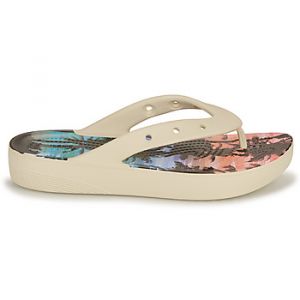 Crocs Tongs CLASSICPLATFORMRETRORESORTFLIP - Couleur 38 / 39,37 / 38,39 / 40,41 / 42 - Taille Multicolore