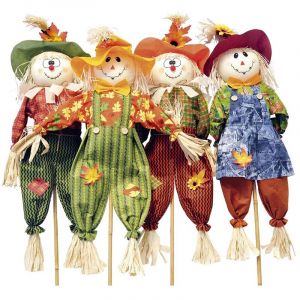 Verdemax Épouvantail Traditionnel Figurines Mixtes dans Une boîte Potager et Jardin, Multicolore, Unique