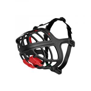 Hunter Muselière Albury Taille 2 54 cm 26 cm 6 5 cm Noir