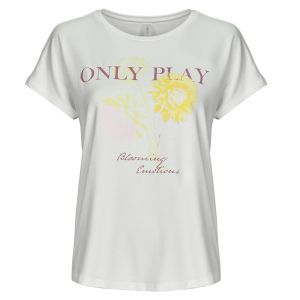 Only Play T-shirt ONPAUB-BLUR ON SS BAT LOOSE Blanc - Taille EU S,EU M,EU L,EU XL,EU XS