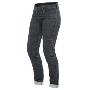 Dainese Denim Slim Tex 27 Black - Black - Taille 27