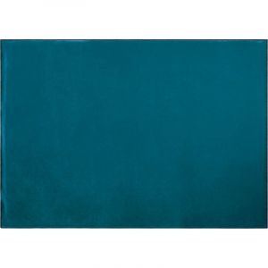 Housse de tête de lit 153x8xH130 cm Madura Bleu canard et bourdon noir - dario - Bleu canard et bourdon noir