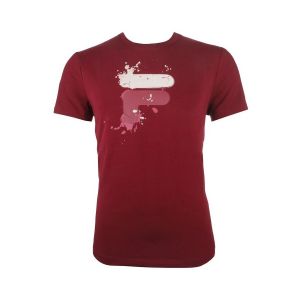 Fila Nevio T-shirt Hommes - Rouge Foncé