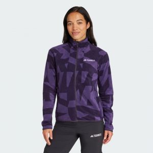 Adidas Veste molleton entièrement zippée imprimée Terrex Multi