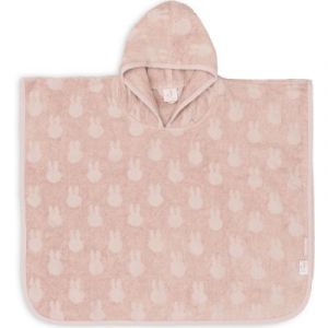 Jollein Poncho de bain Miffy Jacquard Wild Rose (1-4 ans)