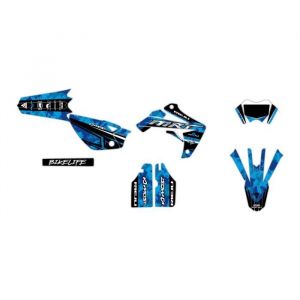 KIT DECO MOTOCROSS ADAPTABLE RIEJU MRT 50 DE 2009 à 2021 WIX BLEU