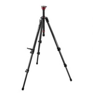 Image de Manfrotto 755CX3 Trepied Video Carbone avec Mise a Niveau