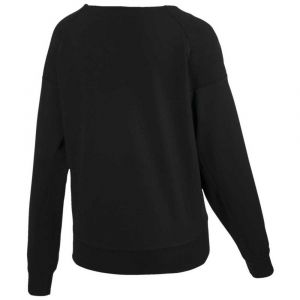 Image de Puma Fusion Crew Sweat Sweatshirt Femme, Cotton Black, S