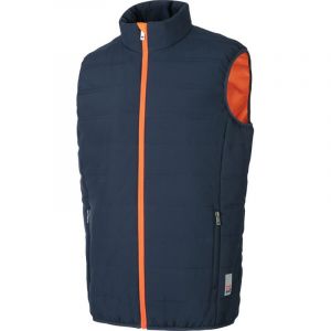 Würth MODYF Gilet de travail Matelassé Moon Marine/Orange - Taille XXL