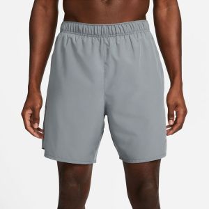 Image de Nike Short 2 en 1 dri fit challenger 7in gris