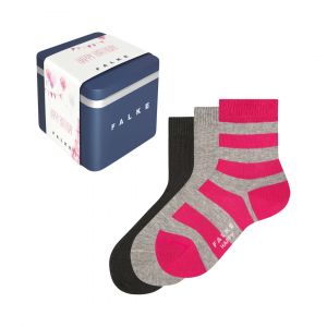 Falke Happy Giftbox 3-Pack Enfants Chaussettes Multicolore 31-34