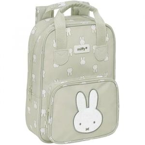 School Bag Miffy Niebla Grey 20 x 28 x 8 cm