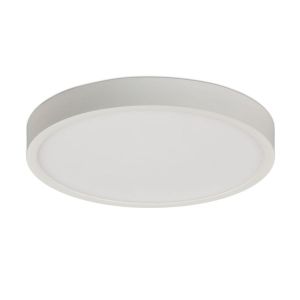 Boutica-design Plafonnier LED KORE 3435/19, UGR<19, Ø 19 cm, extra plat, blanc, 18 W 3000 K 1450 lm