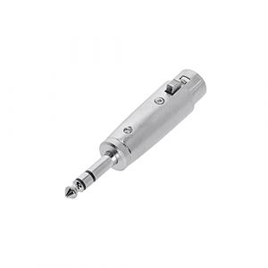 Adam Hall Connectors 4 STAR A XF3 JM3 - Adaptateur XLR femelle vers jack 6,3 mm stéréo mâle