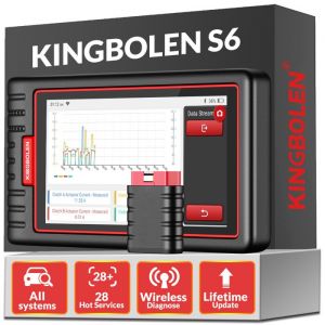 KINGBOLEN S6 Scanner automobile OBD Bluetooth outils de diagnostic de Voiture 28 fonctions de service