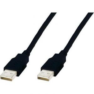 Digitus AK-300100-030-S - C&acirc;ble de raccordement USB 2.0 type A m&acirc;le/m&acirc;le 3 m