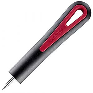 Westmark 29102270 Gallant Perce-Boîte PP/TPE/Inox Noir/Rouge 14 x 2,7 x 2 cm