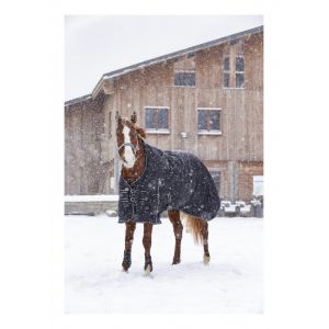 Image de Riding World COUVERTURE -OXFORD- IMPERMÉABLE, DOUBLÉE POLAIRE taille 5'9 cheval équitation