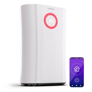 Klarstein Deshumidificateur d Air Electrique pour Chambre Salle de Bain Déshumidificateurs Silencieux app WiFi Absorbeur d'Humidité Electrique