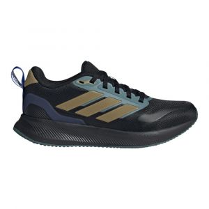 Adidas Runfalcon 5 Chaussure De Running Sans Stabilisateurs Enfants - Noir, Kaki, Pointure 38 2/3