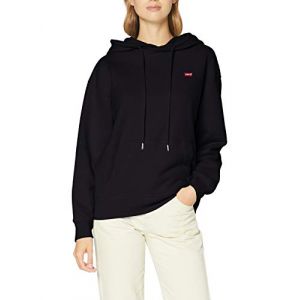 Image de Levi's Standard Hoodie Sweat à Capuche, Caviar, L Femme