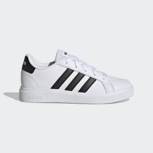 Adidas Baskets à lacet grand court enfant Originals