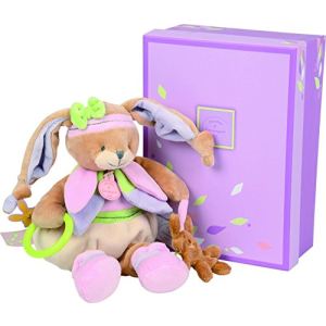 Doudou et Compagnie Pantin d'activités Lapin Lila