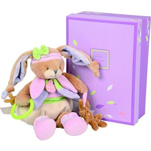 Doudou et Compagnie Pantin d'activités Lapin Lila