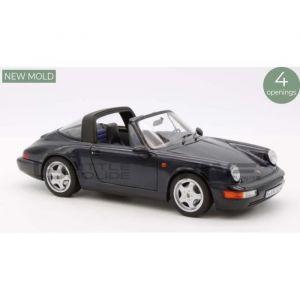 Norev POR 911 Carrera 4 Targa - 1991-1/18, Blue Metallic