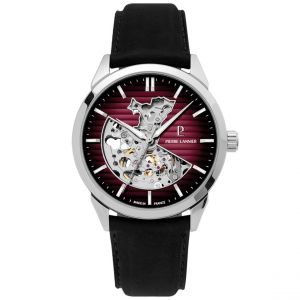 Pierre Lannier Montre Homme Monarck - 315D153 Bracelet Cuir Noir